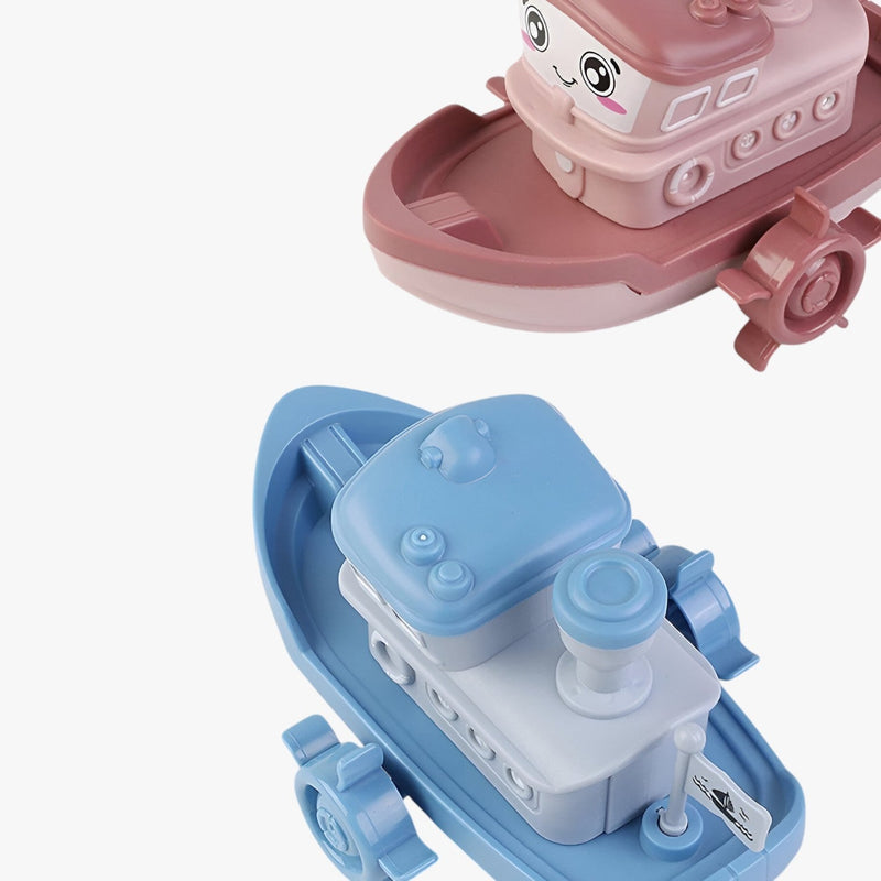 WasserSpass – Opwindbare badspeelgoedboot met afgeronde randen en compacte lichaamsvorm