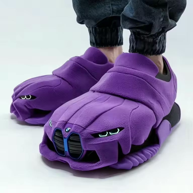 Anselm - Op auto's geïnspireerde pantoffels met antislipzool voor maximaal comfort