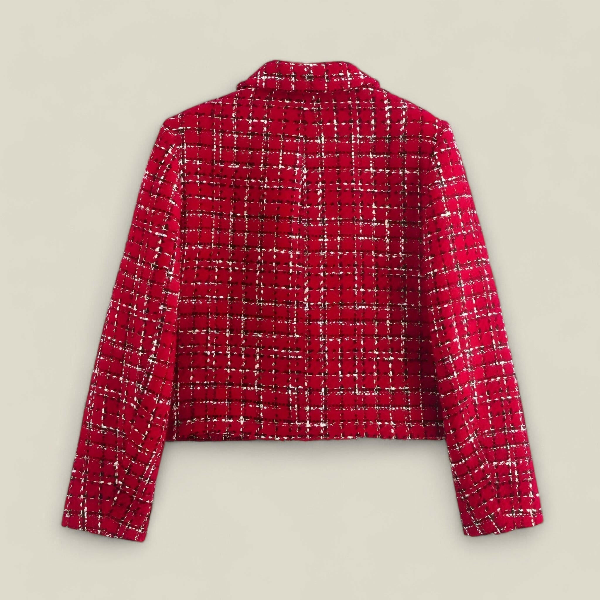 Anna - Stijlvolle jas- en rokset met knopen voor trendy comfort