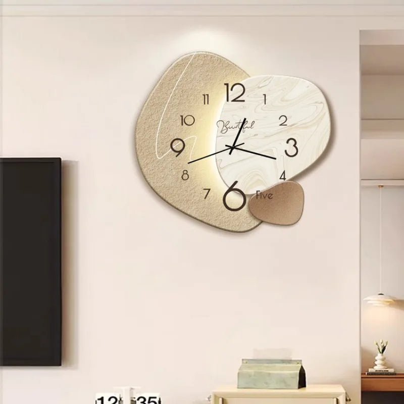 LuxeTime - Geraffineerde minimalistische wandklok voor eigentijdse interieurs