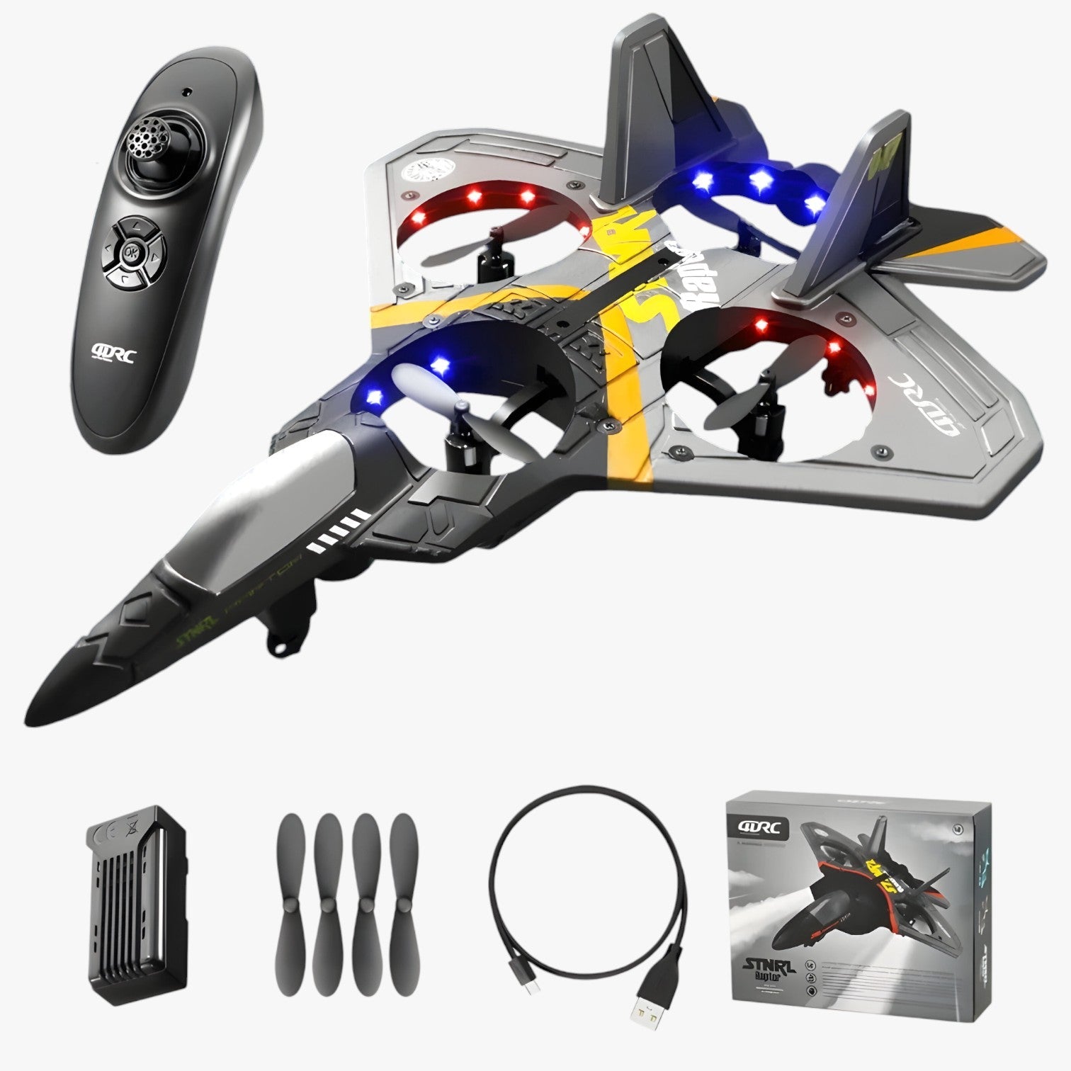 Variant image for HankJet - Bestuurbare RC Vliegtuig met Stabiliteit en Duurzaamheid voor Beginners en Ervaren Piloten-4