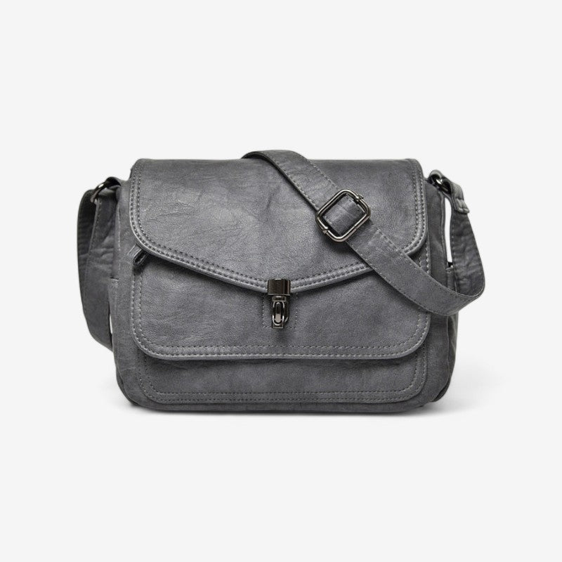 Audrey – Handtas met verstelbare schouderriem en meerdere ritsvakken