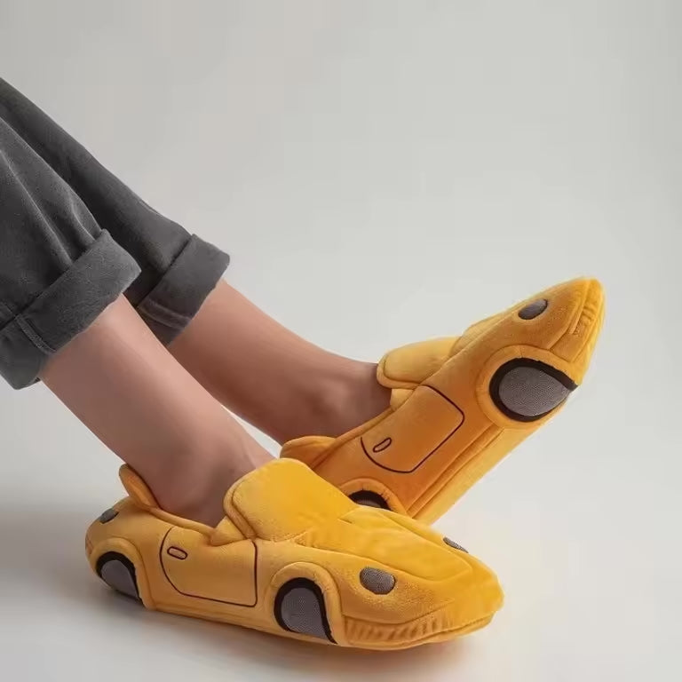 Anselm - Op auto's geïnspireerde pantoffels met antislipzool voor maximaal comfort