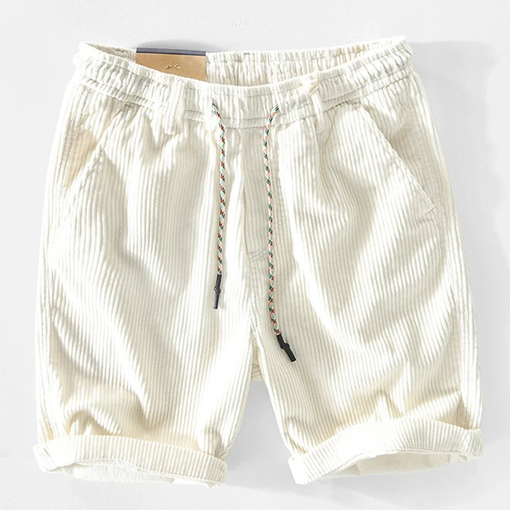 Lucian – Zomerse Bamboevezelshorts met Relaxte Pasvorm en Strakke Afwerking