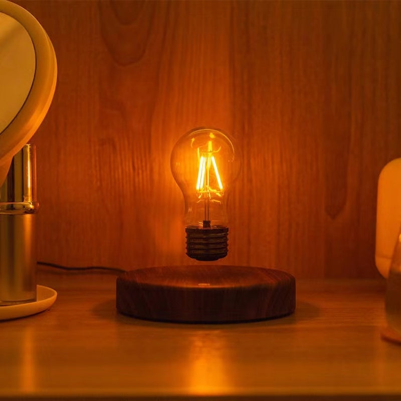 BulbGlow - Floating Edison Bulb Lamp with Magnetic Levitation