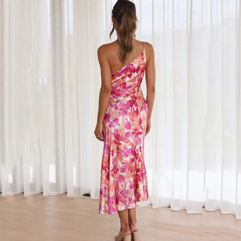 FloraChic - Jurk Met Bloemenprint