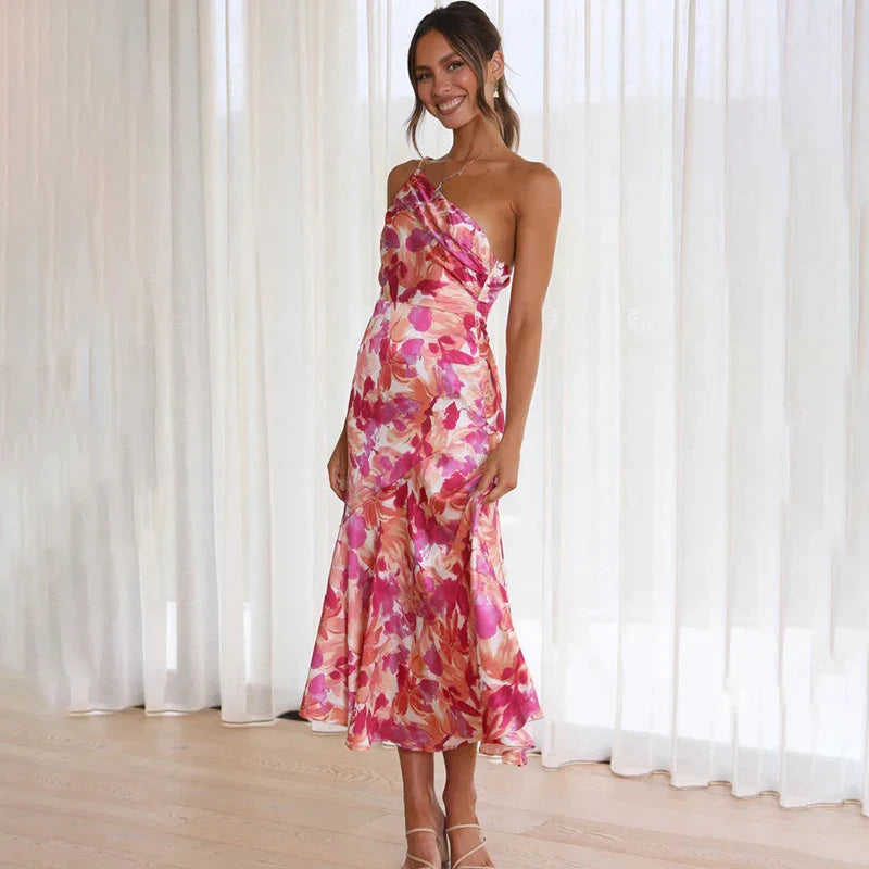 FloraChic - Jurk Met Bloemenprint