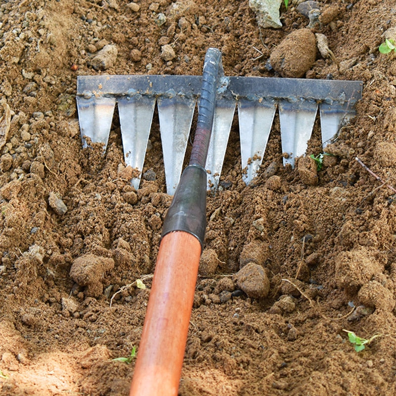 GardenGlide – Robuuste stalen wiedschaar met scherpe tanden voor moeiteloos tuinonderhoud