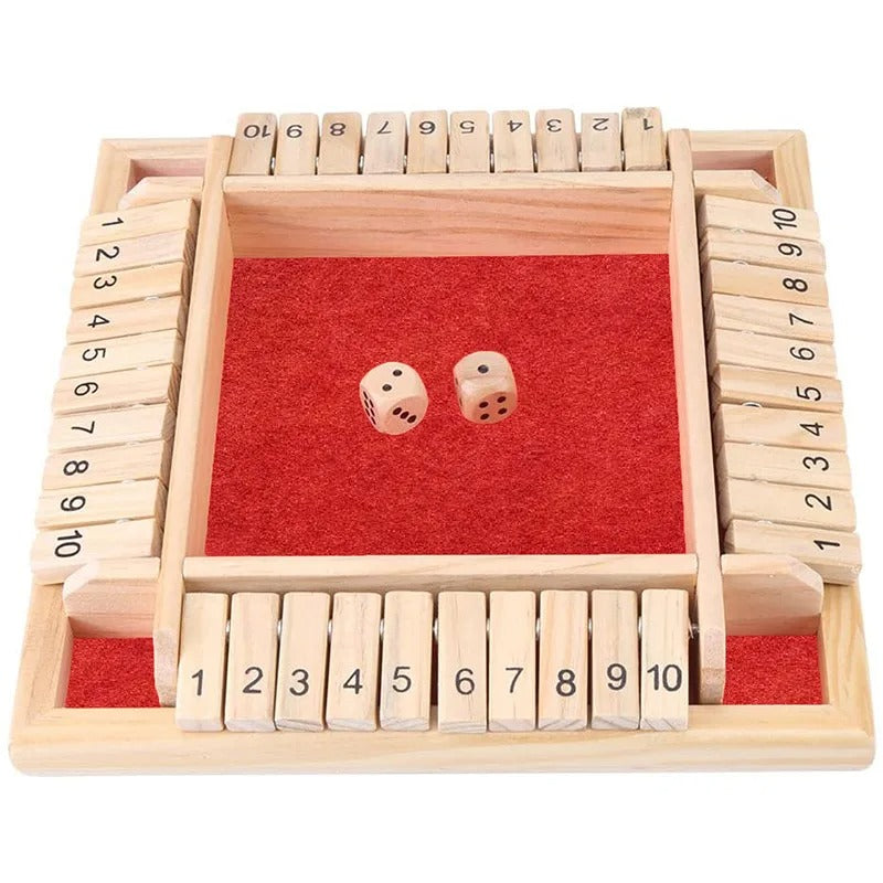 CloseBox - Strategiespel met houten dobbelstenen voor plezier en leren