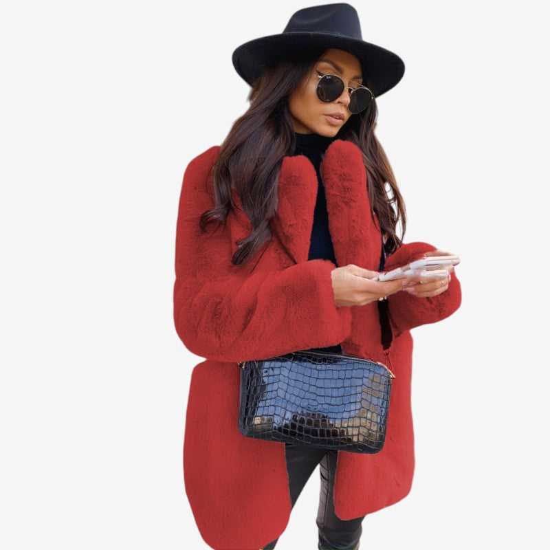 Emma - Jas met Lange Mouwen Zijzakken en Reverskraag