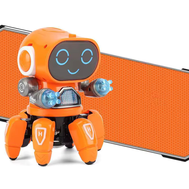 DynaBot - Op afstand bestuurbare dansende robot met muziek en licht