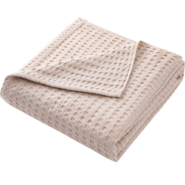 WarmLoom - Wikkel jezelf in behaaglijk comfort met een prachtige deken met rasterpatroon