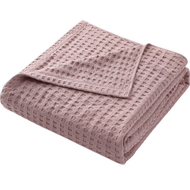 WarmLoom - Wikkel jezelf in behaaglijk comfort met een prachtige deken met rasterpatroon
