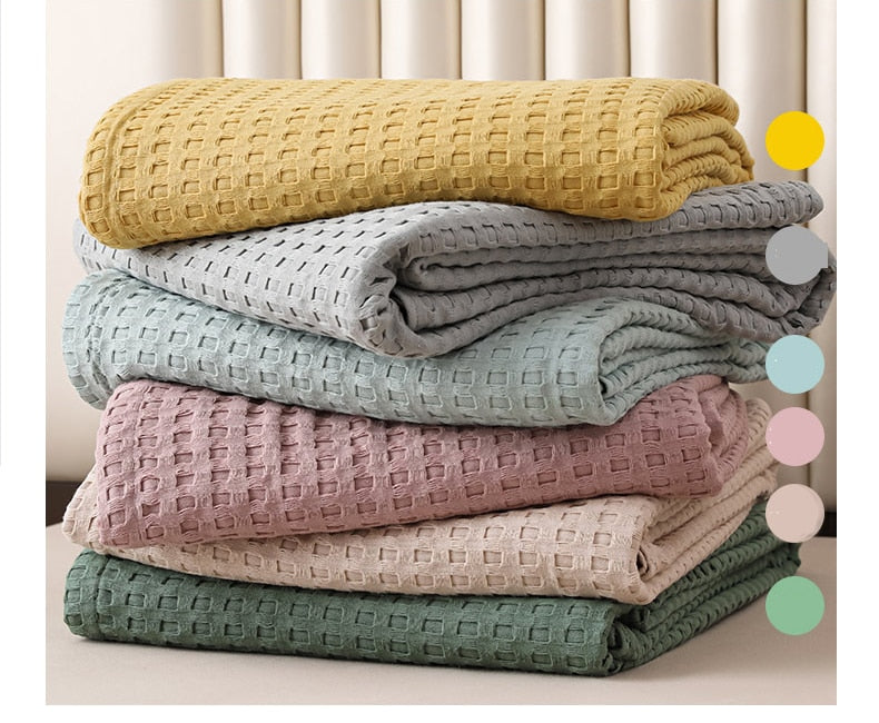WarmLoom - Wikkel jezelf in behaaglijk comfort met een prachtige deken met rasterpatroon