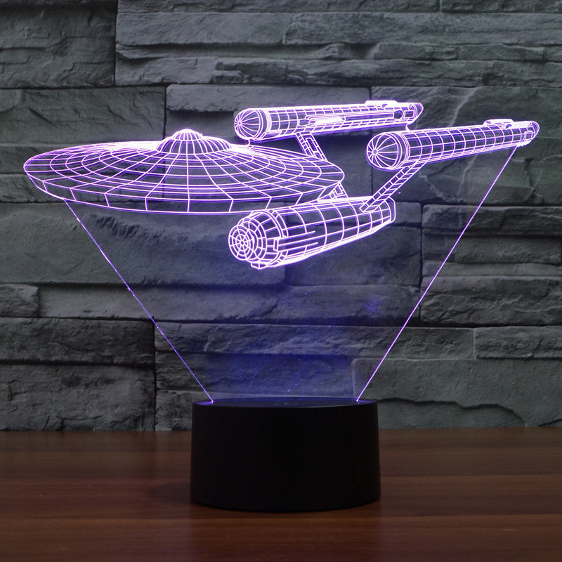 StarLite – LED nachtlamp met ruimteschip geïnspireerd ontwerp