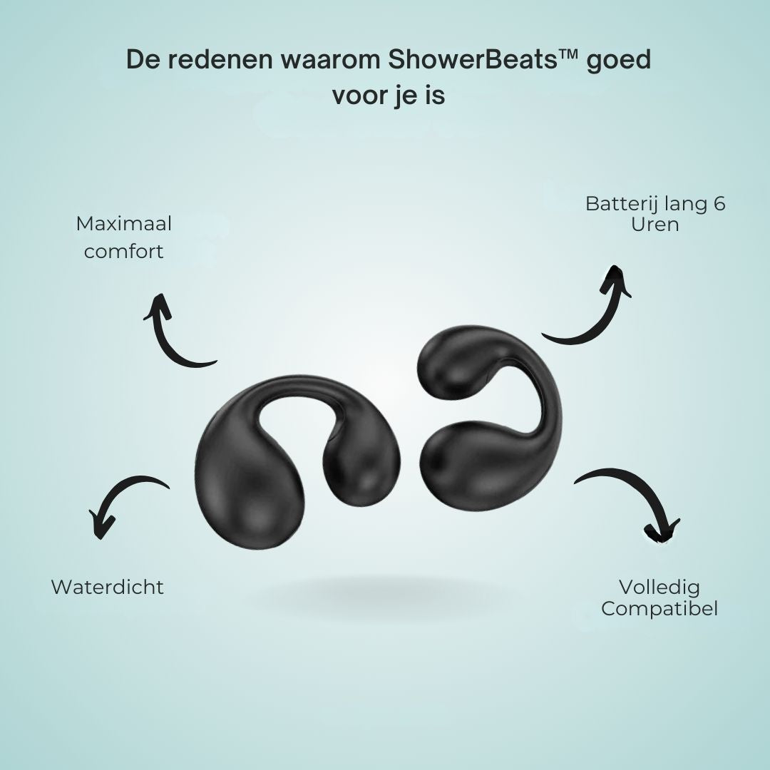 ShowerBeats - Waterdichte Oordopjes
