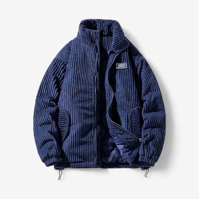 ZipGuard – Lange Mouwen Jas met Ritssluiting en Opstaande Kraag