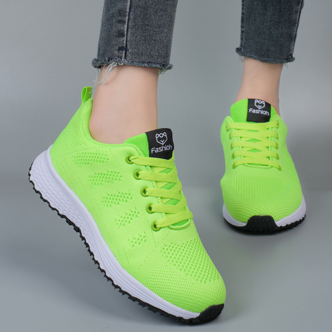 Megan - Stijlvolle Athletic schoenen met vetersluiting
