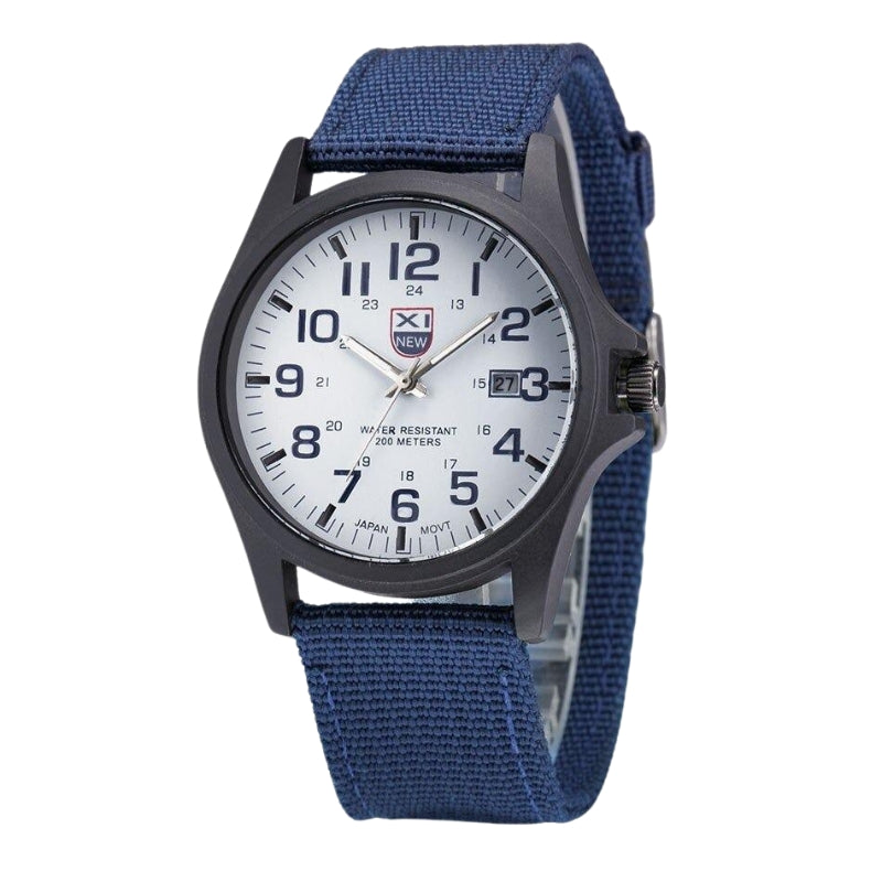 Dominic – Horloge met Ronde Wijzerplaat en Verstelbare Bandjes