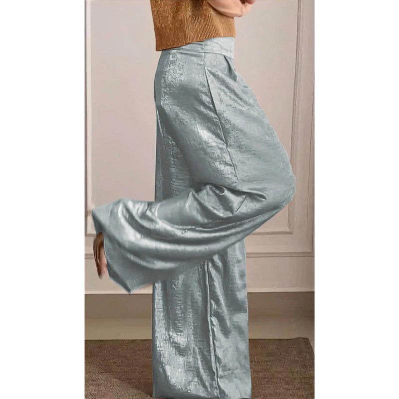 Sophia - Elegante broek met wijde pijpen en losse pasvorm