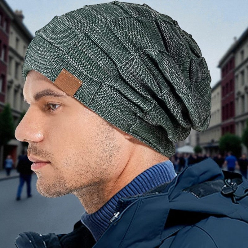 CozyFit - Muts met Ronde Geribbelde Randen en Opvouwbaar Ontwerp