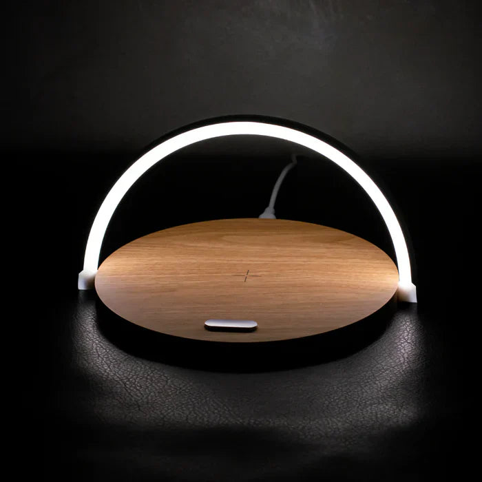 ChargeGlow - Draadloze oplader met dimbaar LED-licht