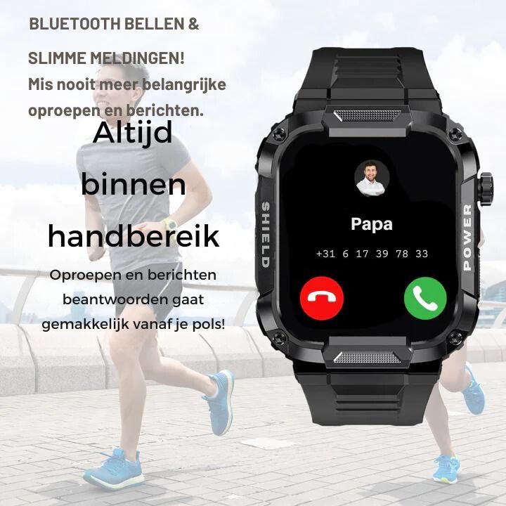 FlexiTech™ - Krasbestendig Smart Horloge