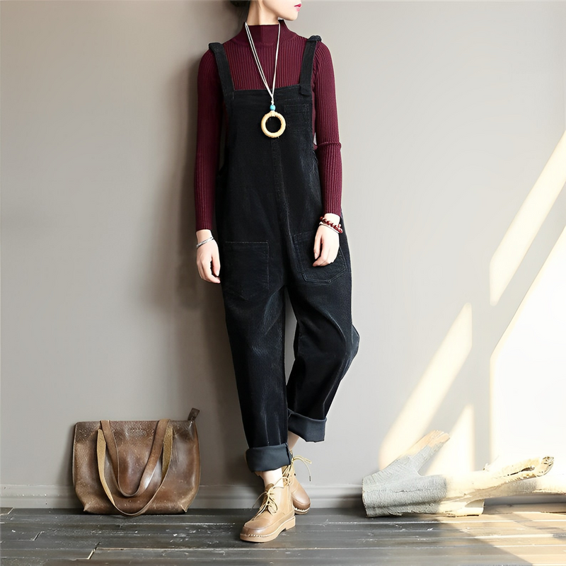 Nilia – Stijlvolle jumpsuit met een relaxte pasvorm en verstelbare tailleband