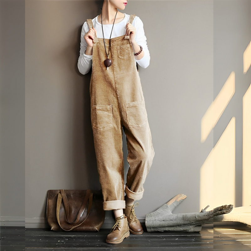 Nilia – Stijlvolle jumpsuit met een relaxte pasvorm en verstelbare tailleband