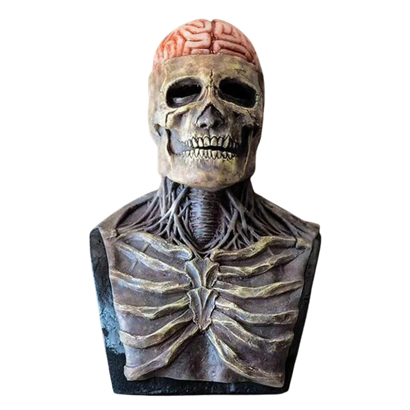 BioSkull – Volledig Hoofdmasker met Anatomisch Sci-Fi Ontwerp