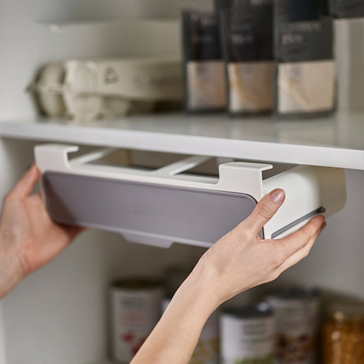 ShelfEase - Keukenopbergsysteem voor onder de plank met uittrekbaar ontwerp