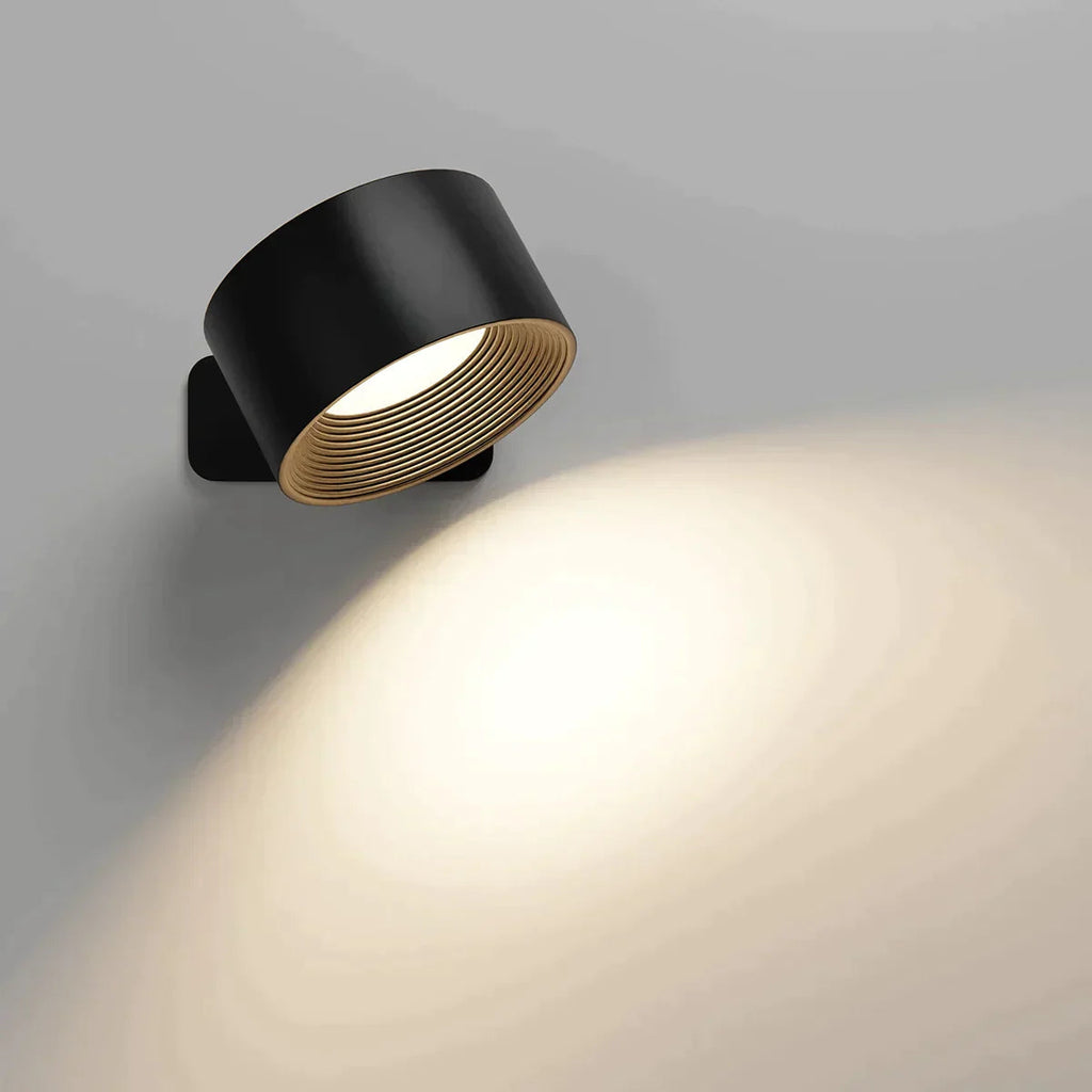 LunaGlow - Draadloze 360° oplaadbare wandlamp met instelbare helderheid