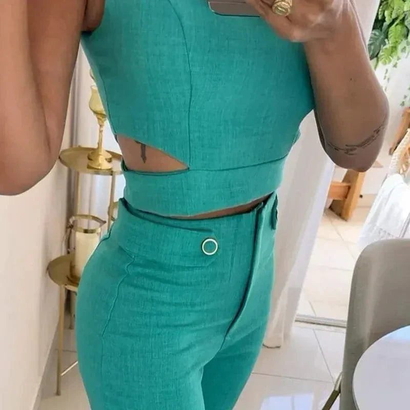 BreezeChic - Set Met Hoge Taille