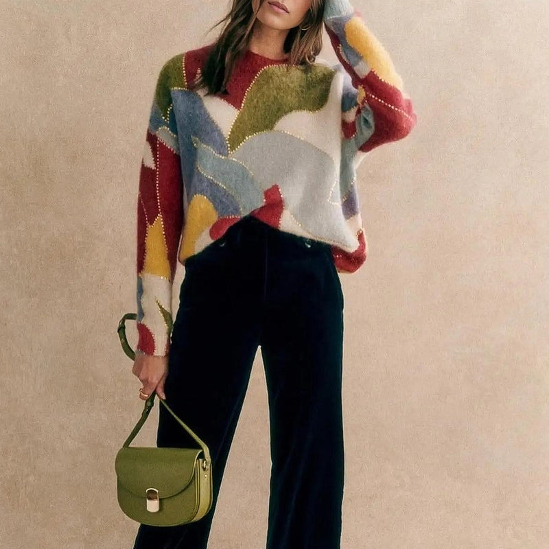 LuxePatch™ - Patchwork Truien