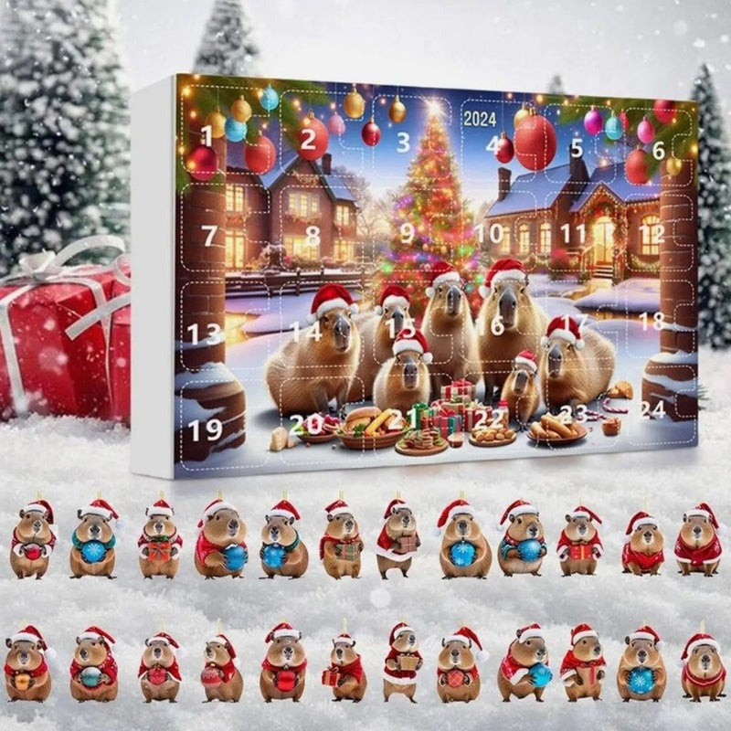 CappyJoy – Capibara Adventskalender voor Kerst Aftelcadeau