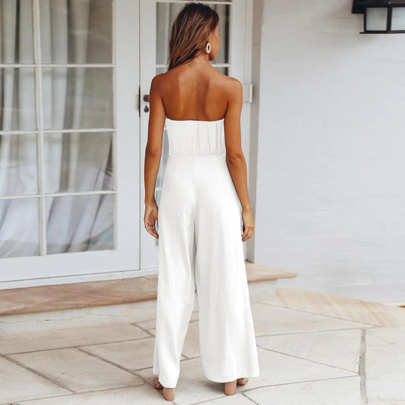 Lia - Elegante jumpsuit met verstelbare taille