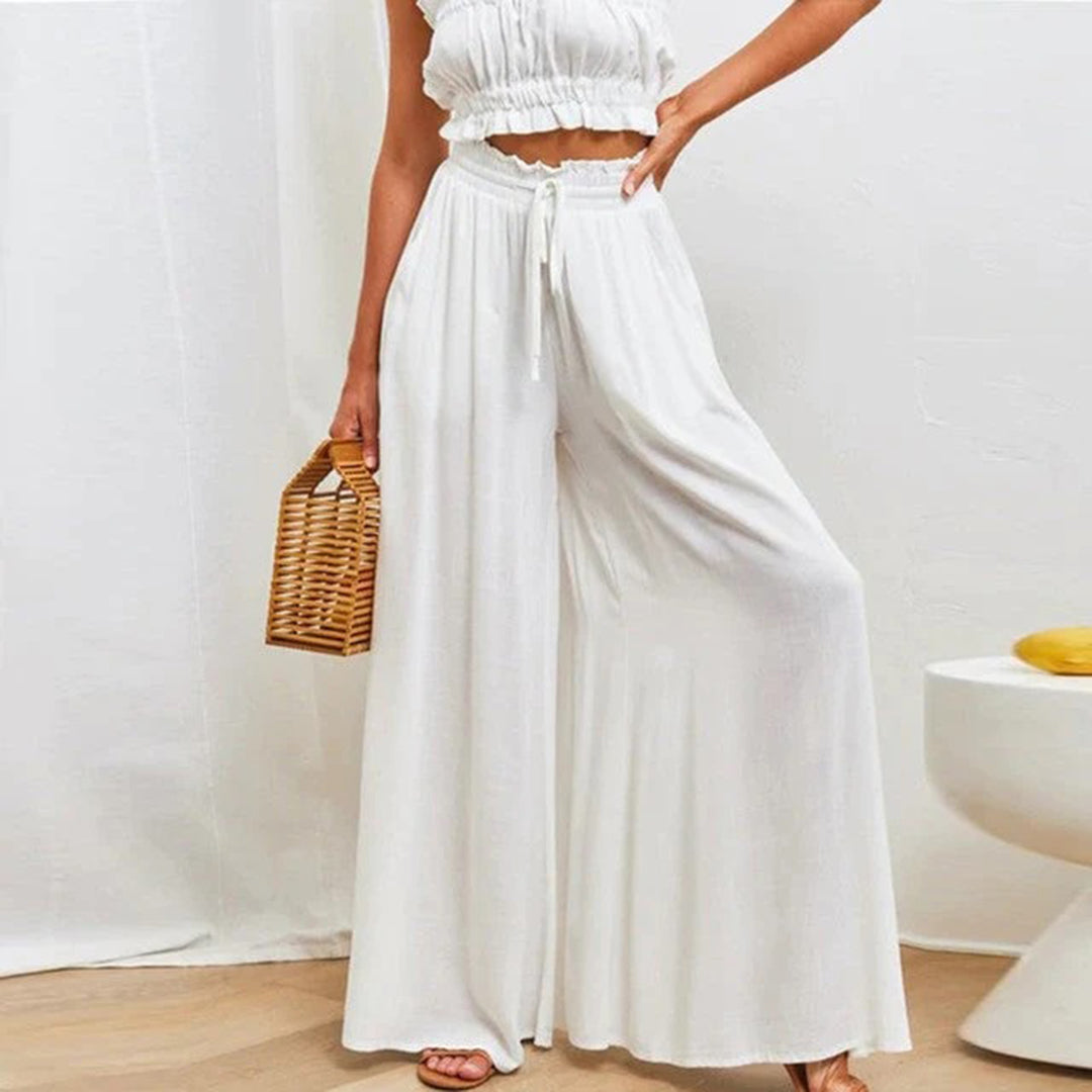 Greta - Chique en comfortabele lange rok met hoge taille