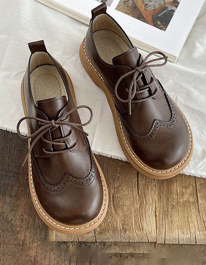 Liza – Klassieke schoenen in broguestijl met gedetailleerde stiksels voor dagelijkse elegantie