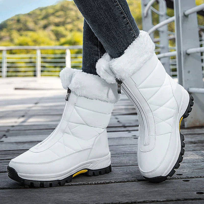 Emma - Winterklare Snowboots met sleehak