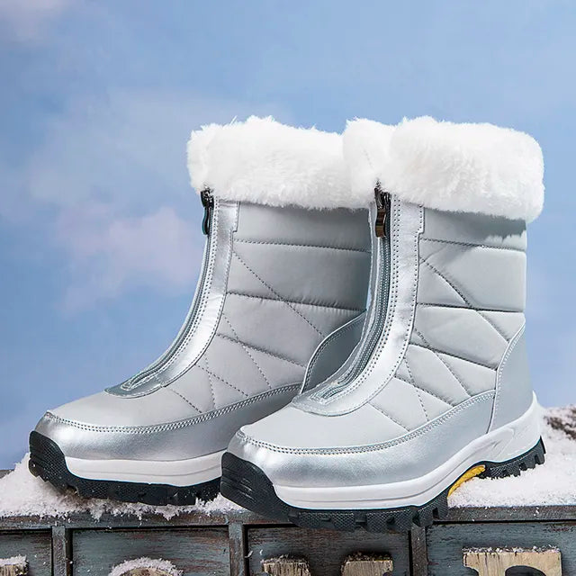 Emma - Winterklare Snowboots met sleehak