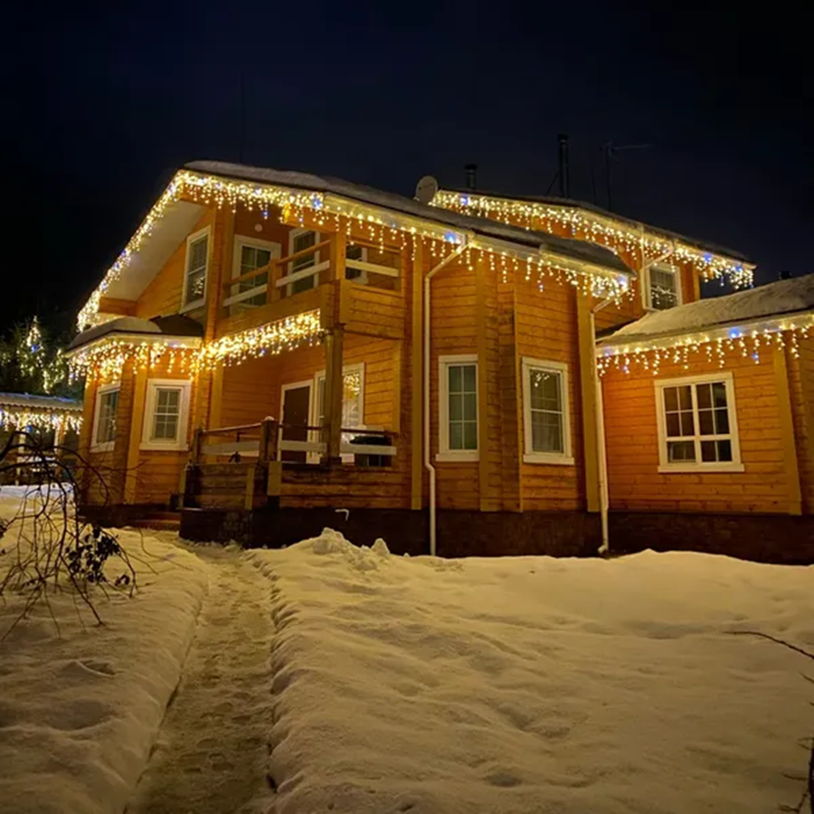 XmasCurtain - Weerbestendige LED-buitenverlichting voor tuin en balkon