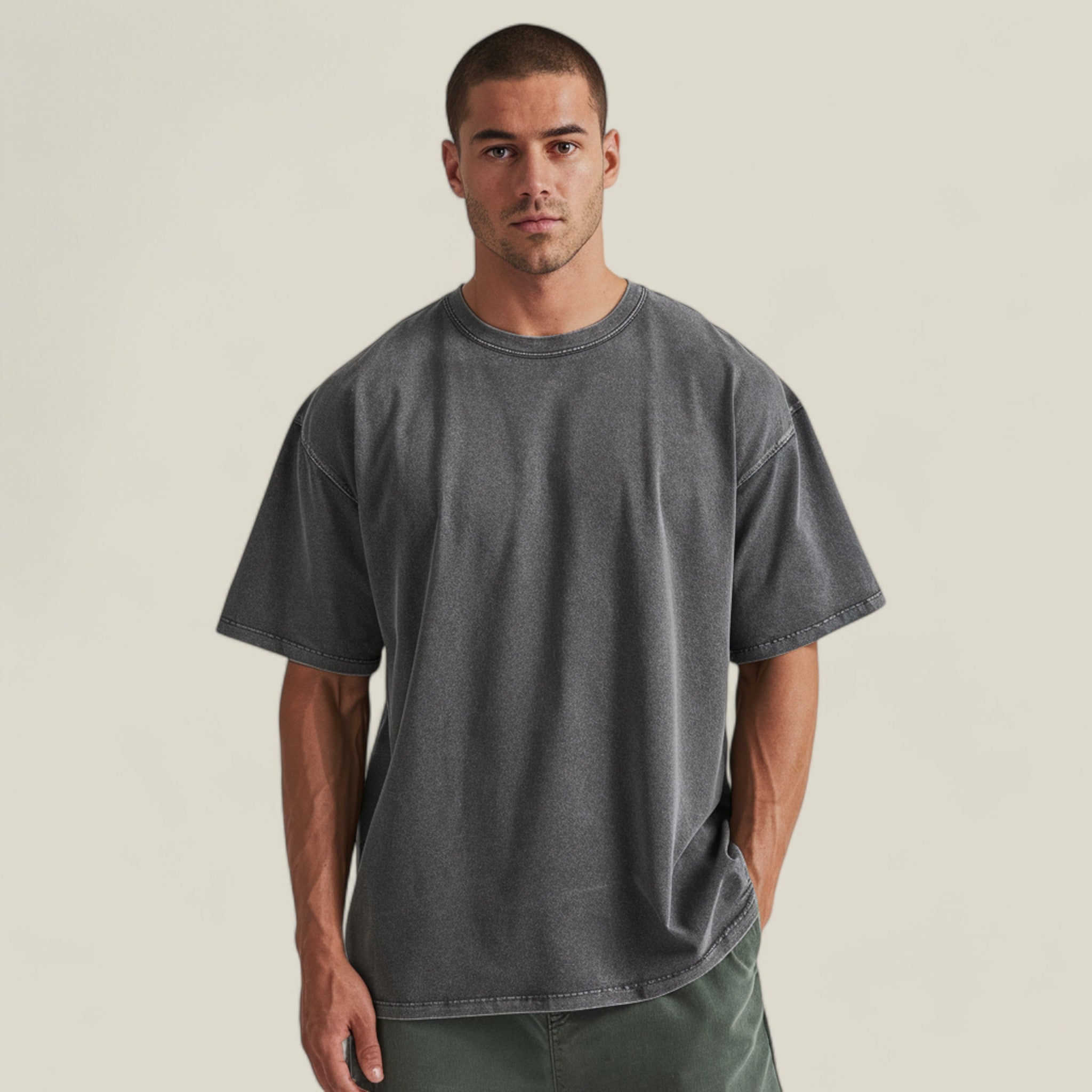 Ethan - Set van 3 Casual Effen T-shirts voor Dagelijks Comfort