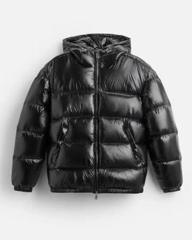 Liam - Capuchon Puffer Jas met Voorkant Rits