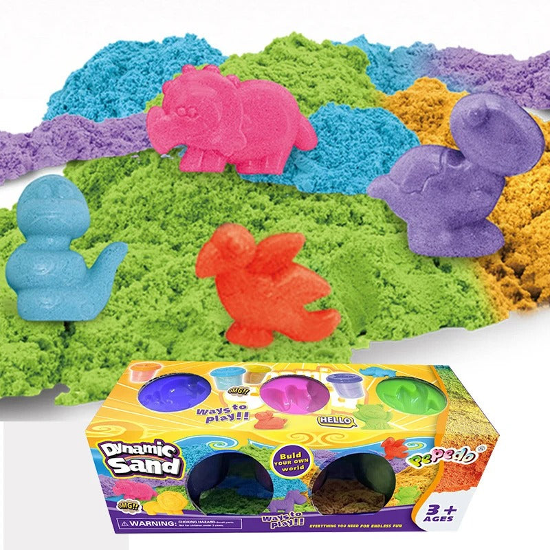 MeloMold – Creatieve speelzandset met zachte vormmogelijkheden en leuke tools