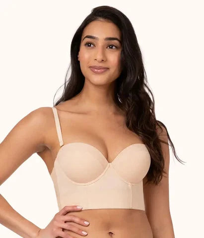 Sophia - Elegante Strapless Push-Up BH voor Onzichtbare Ondersteuning