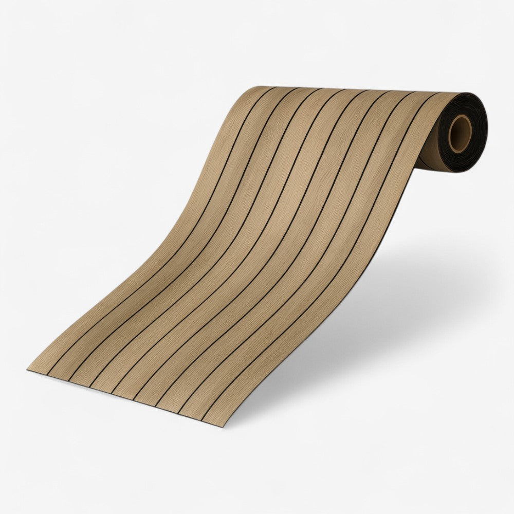 DecoPlank – Zelfklevende 3D PVC Wandpanelen met Houtlook