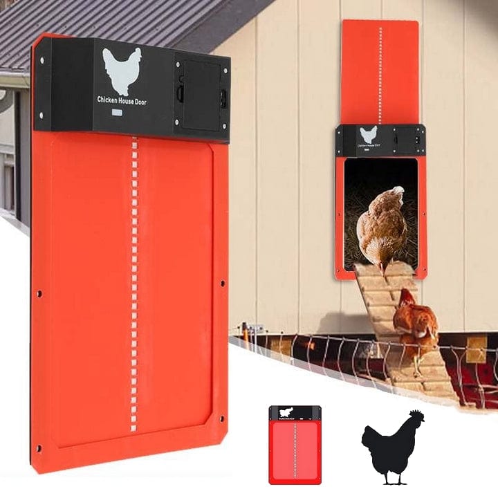 FarmGuard – Automatische kippenhokpoort voor gemakkelijke toegang en veiligheid