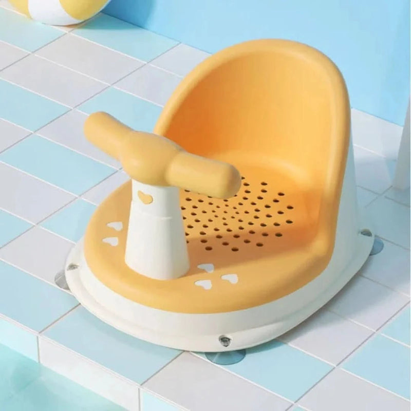 BathBask – Antislip babybadstoel met verstelbare zitting en zuiging Baseren