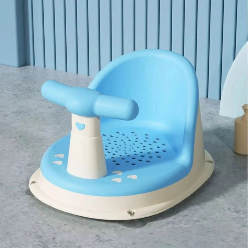 BathBask – Antislip babybadstoel met verstelbare zitting en zuiging Baseren