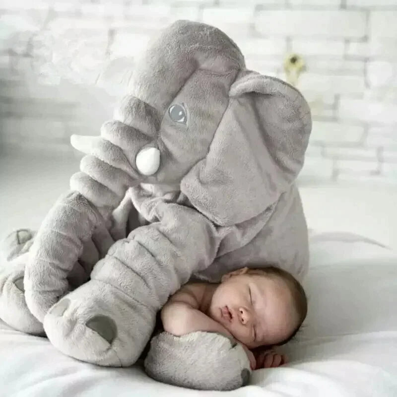 BabyBard - Zacht Baby Olifant Kussen voor Comfort en Knuffels